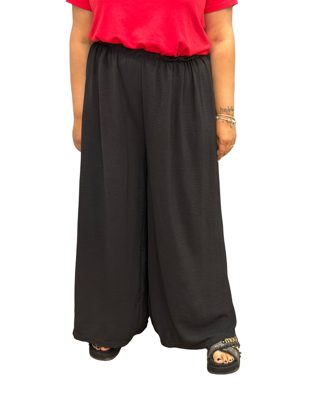 Pantalone Viscosa - Nero