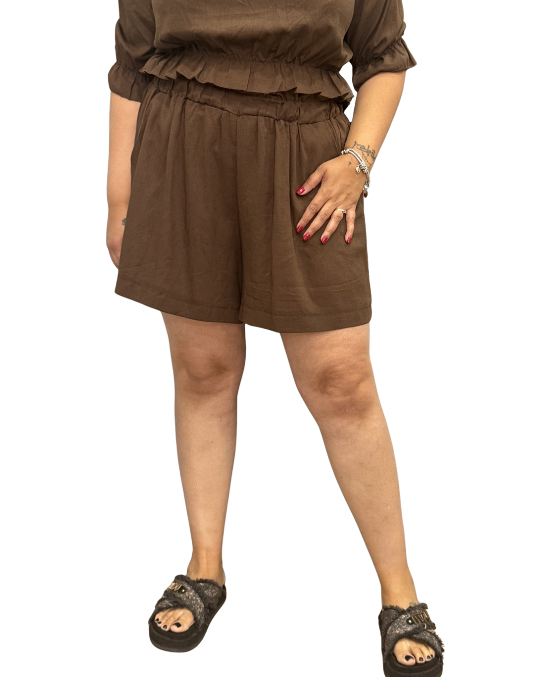 Pantaloncino - Marrone