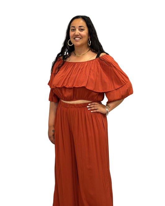 Completo Kristel - Arancione