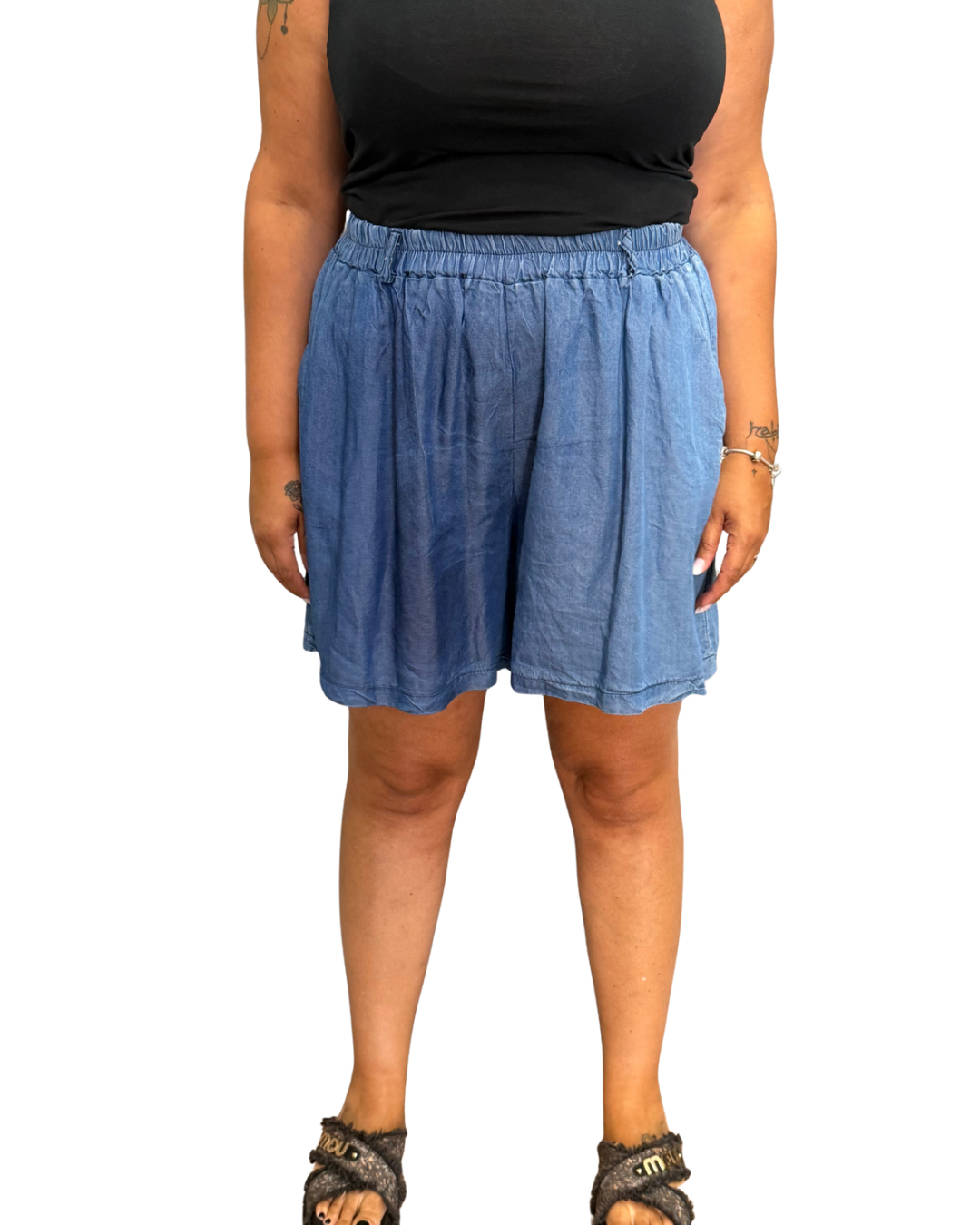 Pantaloncino Jeans Chiaro