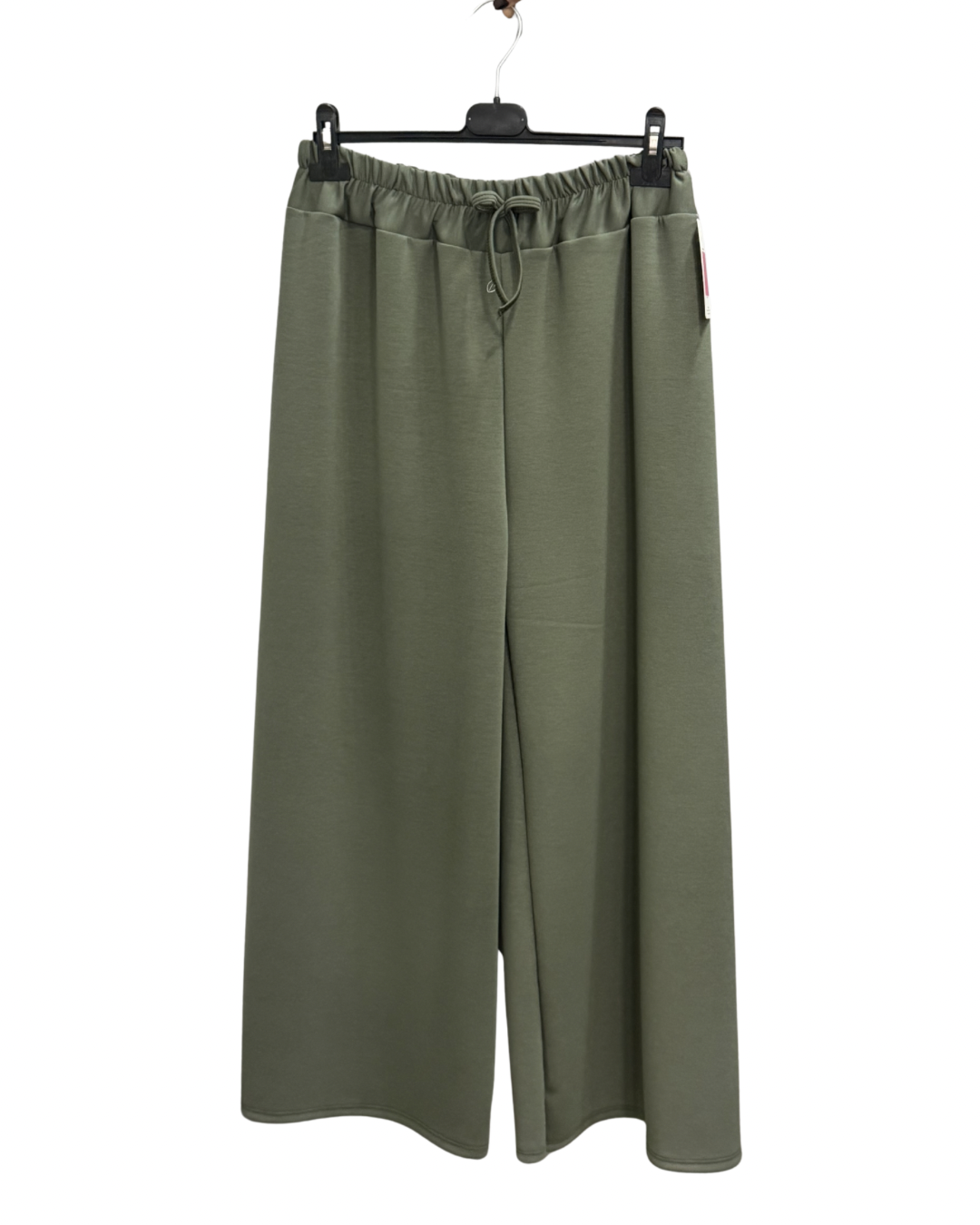 Pantalone tuta a Palazzo - Verde