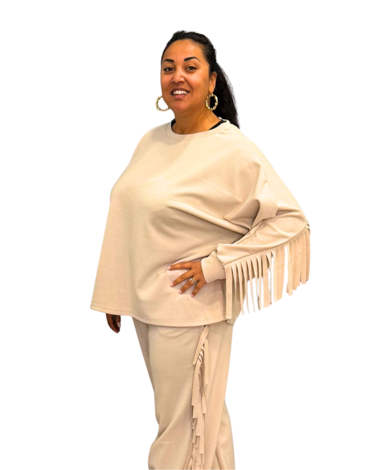Tuta Frange - Beige